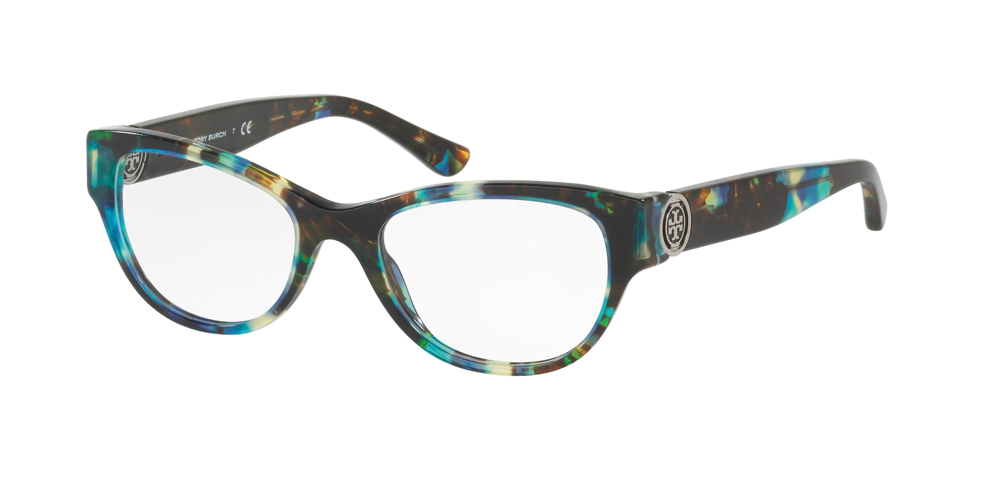 TORY BURCH Eyeglasses TY 2060 3145 Blue Brown Tortoise 50MM 