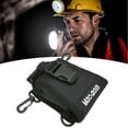 thumbnail image 1 of Étui pour Talkie-Walkie, Nylon Mains Libres Résistant aux Déchirures, Pochette Radio Bidirectionnelle Réglable pour Randonnée en Plein Air MSC 20B, 1 of 7