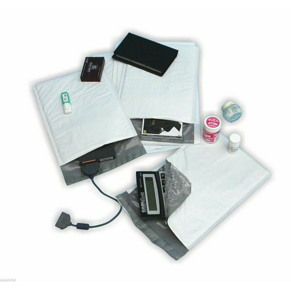 50 #5 10.5x16 Poly Bubble Padded Envelopes Mailers Case 10.5"x16"