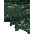 thumbnail image 5 of Floral Lace Shrugs for Women's Evening 3/4 Sleeves Formal Elegant Bolero Cardigan XL Dark Green, 5 of 6