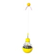 thumbnail image 4 of Juguete interactivo para gatos, dispensador de golosinas para gatos, vaso de juguete, bola para golosinas, juguetes para comida para gatos Amarillo, 4 of 8