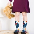 thumbnail image 5 of Naloa Daisies With Ladybugs Kids Socks Unisex Kids and Toddlers' Crew Socks, ,1 Pairs, 5 of 5