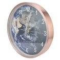 thumbnail image 2 of Luminous Clock, Rose Gold Exquisite Hanging Clock Innovative  For Shops Bars For Wall Decoration, 2 of 8