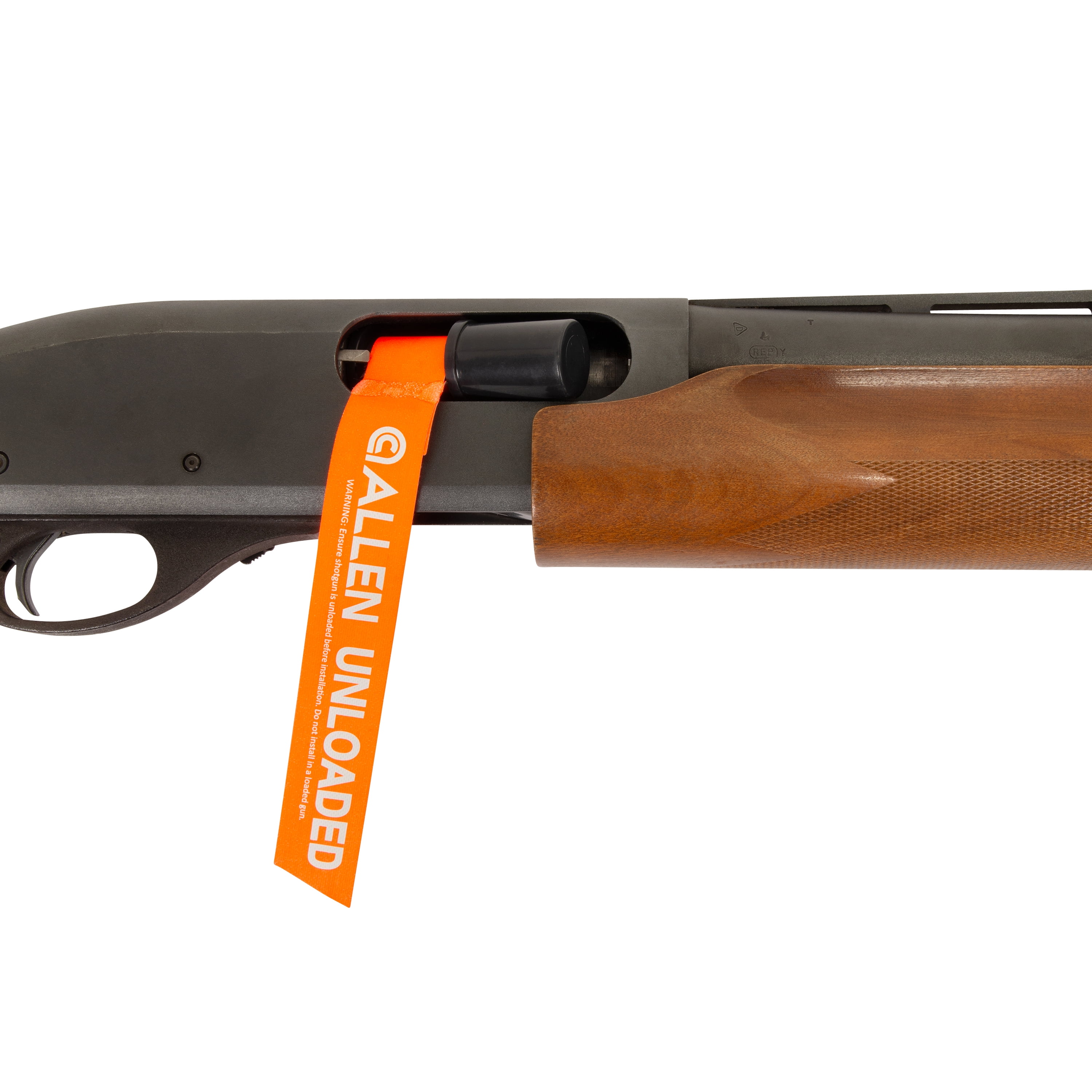 Allen Shotgun Chamber Safety Flag Orange Unloaded Fits 20 and 12 Gauge B8 for sale online 