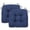 Blue, variant on Shinnwa Chair Cushions for Kitchen Chairs Memory Foam Tufted Dining Chair Pads with Ties Non Slip Seat Cushions, Set of 4, Blue