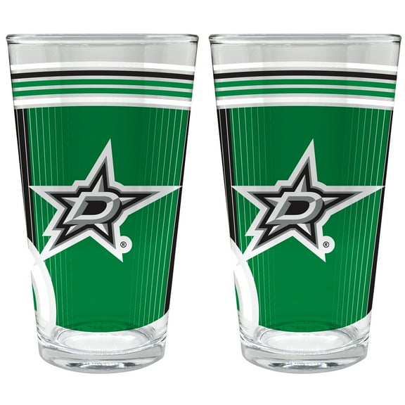 Dallas Stars Two-Piece 16oz. Pint Glass Set
