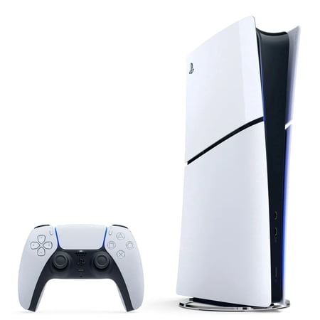 2026 New TTrade PlayStation_5 Digital Slim Console – 825GB SSD, 8K Ready, 3D Audio – Next-Gen Gaming – Lightweight & Energy Efficient – White