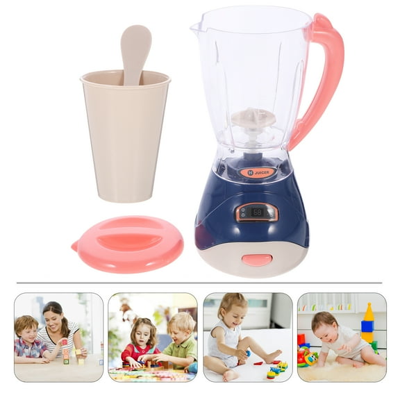 Small Kitchen Appliance Toy with Light Kids Play Kitchen Accessory Pretend Kitchen Toy
