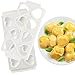 thumbnail image 3 of Mini 2" Heart Ravioli Molds- Homemade Filled Pasta Maker- 2 Piece Tray & Press makes 8 Raviolis at a Time, Easy to Use & Clean Set- Date Night Dinner Party, Italian Pasta Cooking Gift for Her Him, 3 of 4
