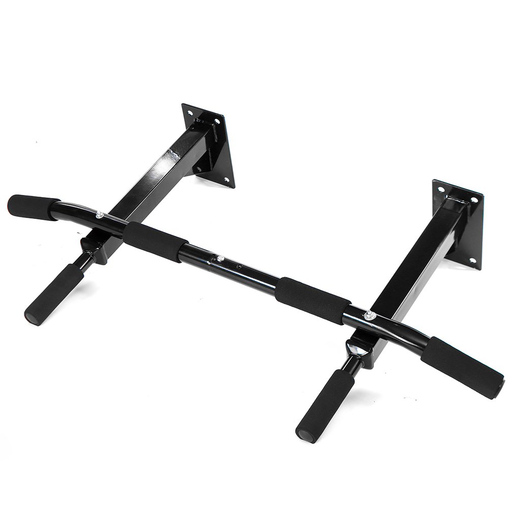 37 Inch Wall Mounted Heavy Duty Pull Up Bar Rack，Bearing 440lbs Durable