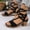 Black, variant on Viluyesy Womens Strappy Sandals, Open Toe New Style Elegant Lace Up Dressy Heeled Sandals Black