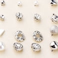 thumbnail image 3 of Juego de aretes de cristal Sunnimix hipoalergénicos 12 pares, 3 of 7