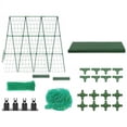 thumbnail image 2 of 1 Set A-shaped Metal Cucumber Trellis: Easy Installation Plant Support!, 2 of 5