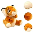 thumbnail image 6 of MERIGLARE Soft Tiger Puppet for Role Play, Finger Puppet for Preschool Learning , brown, 6 of 8