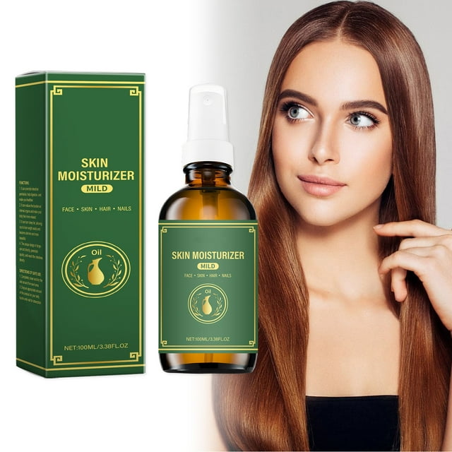 Aceite orgánico para rostro y cuerpo, para cabello seco, manos, cutículas y uñas. Oliva, almendras, vitamina E y semilla de uva. Hidratante natural. 100 ml. Cuidado de la piel.