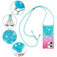 thumbnail image 5 of Funda para Xiaomi Redmi Note 12 Pro 5G Brillantina Líquida Divertida Reluciente y con Cristales en Movimiento Cuerpo Cruzado con Cordón Ajustable, 5 of 5