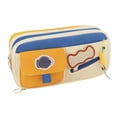 thumbnail image 1 of Btomtd Vintage Contrasting Pencil Case Large Capacity Dirt Pencil Case Pencil Case For Elementary School Students And Non Collision, 1 of 6