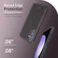 thumbnail image 2 of TUDIA for Samsung Galaxy S23 FE (2023) Phone Case, [MergeGrip] Dual Layer Slim Grip Heavy Duty Case Cover (Dark Purple), 2 of 7