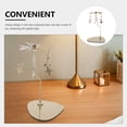 thumbnail image 3 of TABLETREANDS Giratorio De Acero Inoxidable Color Dorado Con Para De, 3 of 8