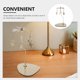 thumbnail image 3 of TABLETREANDS Giratorio De Acero Inoxidable Color Dorado Con Para De, 3 of 8