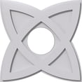 thumbnail image 1 of Ekena Millwork CMP18CM-06000 18 in. OD x 6 in. ID Square Cosmo Architectural Grade PVC Contemporary Ceiling Medallion, 1 of 1