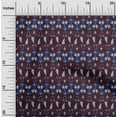 thumbnail image 1 of oneOone Cotton Flex Fabric Leaves & Floral Block Printed Craft Fabric BTY 40 Inch Wide, 1 of 4