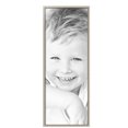 thumbnail image 2 of ArtToFrames 16" x 43" Silver Square with Beads Picture Frame, 16x43 inch Silver Wood Poster Frame (WOM-5286),  Pack, 2 of 8