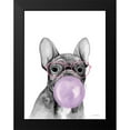 thumbnail image 2 of Nieman, Rachel 19x24 Black Modern Framed Museum Art Print Titled - Bubble Gum Puppy, 2 of 5