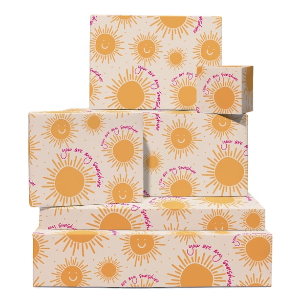 Central 23 Papel de Regalo "Eres Mi Sol", 6 Hojas 69x48 cm