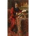 thumbnail image 2 of Coen Metzelaar 16x24 Black Ornate Framed Double Matted Museum Art Print Titled: Abraham Willet (1825-1888), Art Collector (1876 - 1881), 2 of 5