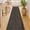 Brown-2' x 10' (Runner), variant on 2x5 Runner Rug Non Slip Washable - Small Bathroom Dark Green Flpattern Soft Carpet For Entryway Kitchen Bedroom Bedside Waterproo