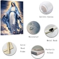 thumbnail image 4 of ZHONGYUTONG Virgin Mary Wall Decor Catholic Canvas Wall Art Spiritual Pictures Painting Prints for Office Church Prayer Room Framed (16.00" x 24.00"), 4 of 5