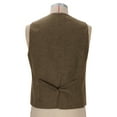 thumbnail image 5 of purcolt Men's Casual Vest with 3 Pockets Wedding Herringbone Slim Fit Waistcoat Jacket Tank Top for Prom Daily, 5 of 7