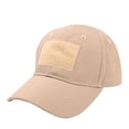 thumbnail image 1 of Unisex Embroidered Letter Baseball Cap, Classic Low Profile Dad Hat with Adjustable Hook & Loop Closure, Breathable Cotton Blend for Outdoor Activities and Casual Streetwear, 1 of 2