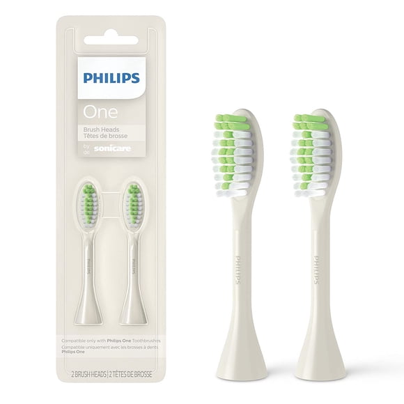 Cabezas de Cepillo Philips Sonicare One 2 unidades Blanco BH1022/07