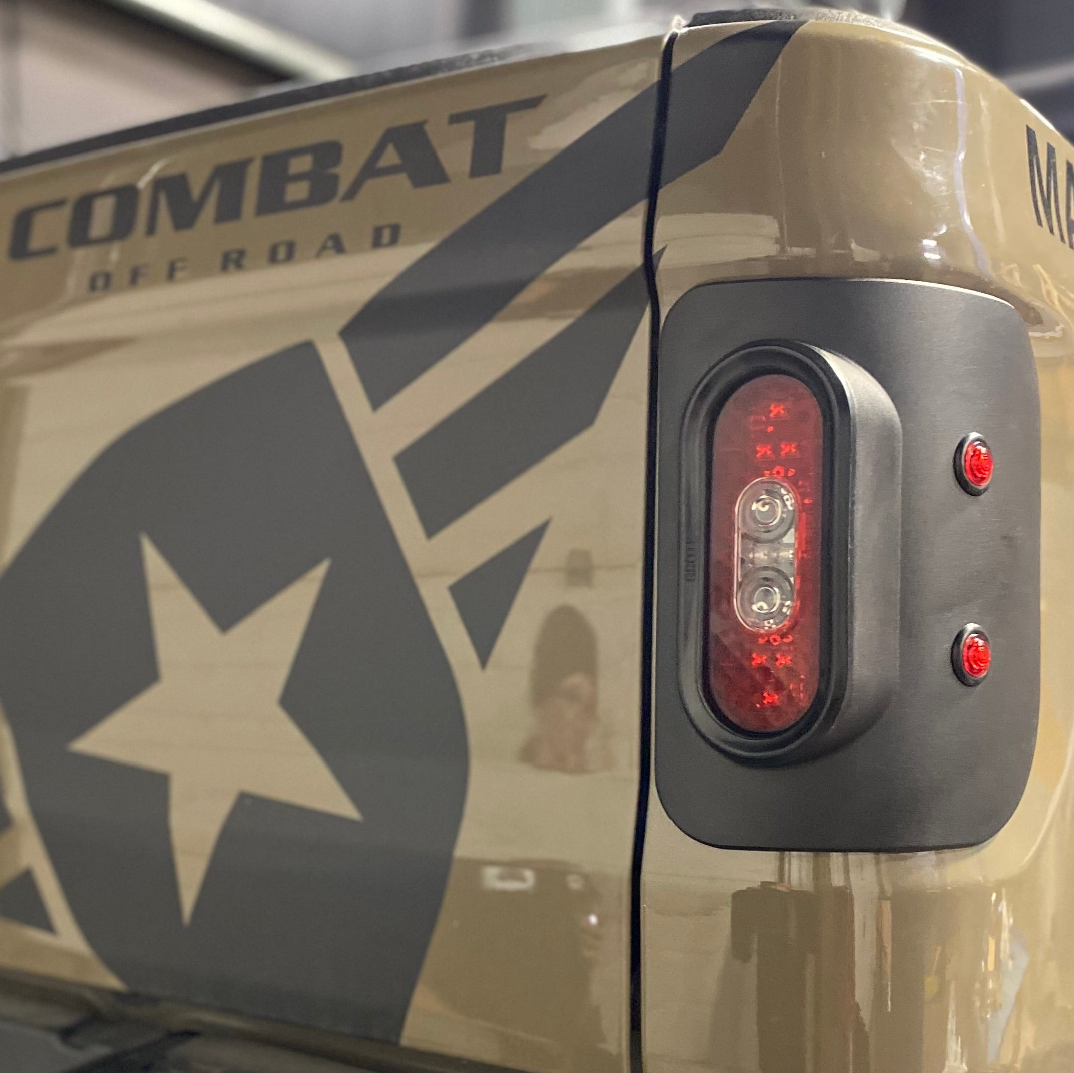Combat Off Road Jeep JT Gladiator Tail Gunner LED Tail Lights