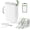 White-1 printer+3 roll labels, variant on D11 Version Label Maker Machine With Tape 300dpi Printer Portable Thermal Sticker For Organizing Home Office School Black
