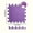 Purple, variant on Interlocking EVA Foam Yoga Mat Tiles Non-Slip Gym Flooring Puzzle Exercise Mats Home Fitness Soft Protective Pad 30x30cm
