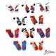thumbnail image 4 of Calcetines Marvel Spider-Man de corte bajo, 10 pares, para niños de 3 a 9 años, 4 of 6
