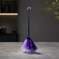 thumbnail image 7 of Dpityserensio Fall Decor Halloween Witch With String Lights Removable Riding Broomstick Prop With Web Decor Kids Witch Accessory For Party, 7 of 7