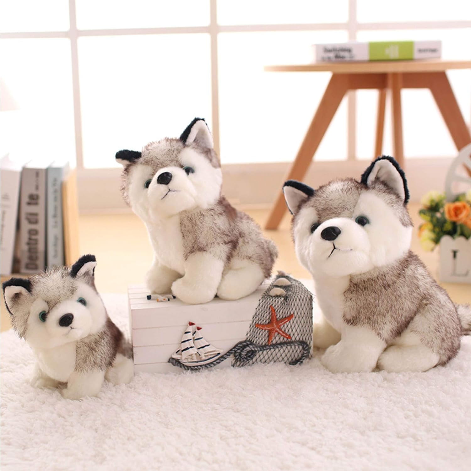 Siberian Husky Puppy Husky Peluches Unknown Perritos De Peluche