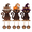 AS SHOW, variant on MInHoues 3 Pcs Halloween Wooden Cat Table Decorations, Black Cat with Witch Hat Dangling Legs Tabletop Decor, Rustic Tiered Tray Centerpieces for Fall Mantel Shelf Home Display Art
