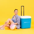 thumbnail image 5 of Igloo 60 QT Laguna Ice Chest Cooler with Wheels, Cyan Blue, 5 of 13
