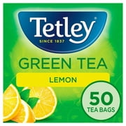 Tetley Green Tea with Lemon Teabags 50x