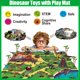 thumbnail image 3 of Dinosaur Toys Unanscre 2 en 1 con tapete de juego activo, 40 unidades, para mayores de 3 años, 3 of 9