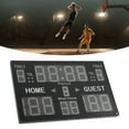 thumbnail image 1 of Basketball Digital Scoreboard Portable 15 Digit LED Portable Electric Scorekeeper For Games, 1 of 8