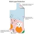 thumbnail image 4 of DistinctInk Custom SKIN / DECAL compatible with OtterBox Commuter for iPhone 11 Pro (5.8" Screen) - Summer Vibes Bold Flower Pink White Orange, 4 of 5