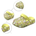 thumbnail image 6 of Lusa Cute Bunny Print Kids Slippers with Holes Girls and Boys Summer Transparent Comfortable Thick-Soled Non- Beach Sandals Casual Outdoor Play Cool Shoes Green 2.5-3.5 Years, 6 of 6