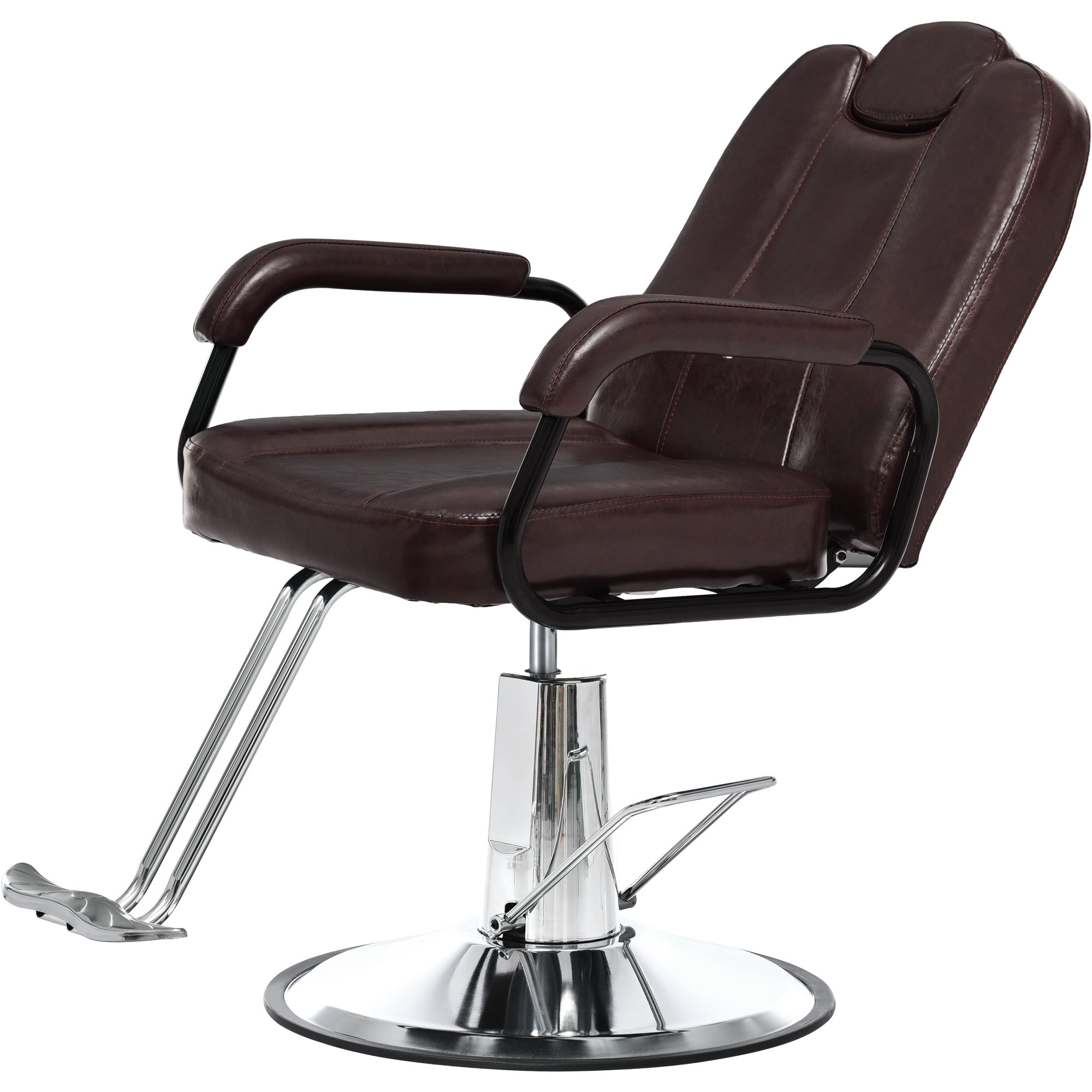 Hydraulic Recliner Barber Chair with HeavyDuty Pump, 360 Degrees