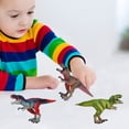 thumbnail image 1 of Lubelski Simulation Dinosaur Toy Vivid Look Solid Miniature Tyrannosaurus Rex Plastic Model Early Learning Educational Toy Dinosaur Statue Model Desktop Ornament Home Decoration, 1 of 7